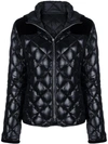 MONCLER MONCLER DIAMOND QUILTED PUFFER JACKET - BLACK