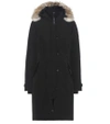 CANADA GOOSE KENSINGTON DOWN COAT WITH FUR-TRIMMED HOOD,P00201371