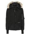 Canada Goose Black Down Chilliwack Bomber Jacket