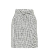 ALEXA CHUNG HOUNDSTOOTH WOOL-BLEND SKIRT,P00326930