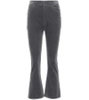 MIU MIU KICK-FLARE CORDUROY JEANS,P00335491