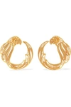 MALLARINO Pepa gold vermeil hoop earrings