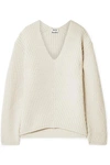 ACNE STUDIOS DEBORAH RIBBED WOOL SWEATER