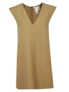 CHLOÉ V-NECK SHIFT DRESS,10654402