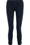 J BRAND Zion button-detailed mid-rise skinny jeans,3074457345619000563