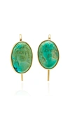 VELA ONE-OF-A-KIND VICTORIAN TURQUOISE CAMEO EARRINGS,422800.0