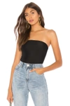 BY THE WAY. BY THE WAY. BROOKE TUBE TOP IN BLACK.,BTWR-WS334