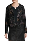 7 FOR ALL MANKIND Floral-Print Motorcycle Jacket,0400097498893