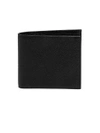 THOM BROWNE Pebble-Grain Leather Bi-Fold Wallet,0400098921112