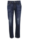 DOLCE & GABBANA FADED JEANS,10654516