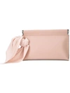 LOEFFLER RANDALL LOEFFLER RANDALL COLETTE HINGE POUCH - PINK