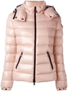 MONCLER MONCLER 'BERRE' PADDED JACKET - PINK & PURPLE