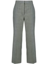 STELLA MCCARTNEY HIGH WAISTED CROPPED TROUSERS