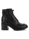 ASH Xeth Block Heel Combat Boots