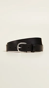 Isabel Marant Zap Adjustable Belt In Black
