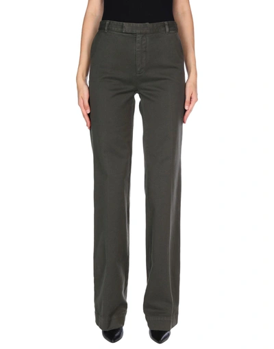 Etro Casual Pants In Dark Green