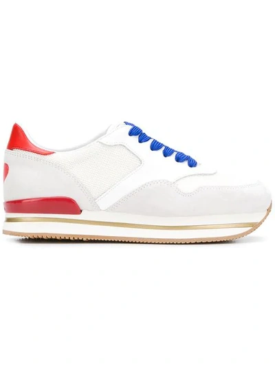 Hogan Lace-up Sneakers In White