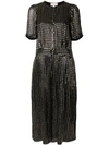 TEMPERLEY LONDON MOSAICO CROPPED JUMPSUIT