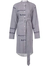 PROENZA SCHOULER PSWL STRIPE POPLIN SHIRT DRESS