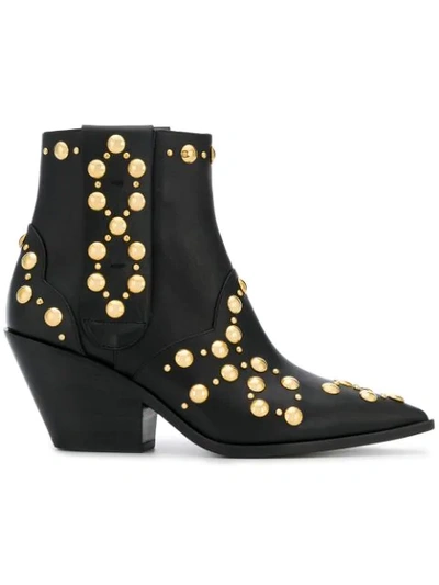 Casadei 'daytime' Cowboy-stiefel In Black