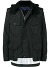 JUNYA WATANABE REFLECTIVE DETAILS HOODED PARKA