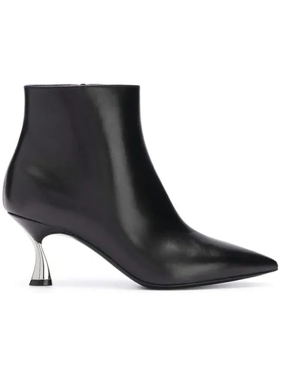 Casadei Daytime Ankle Boots In Black