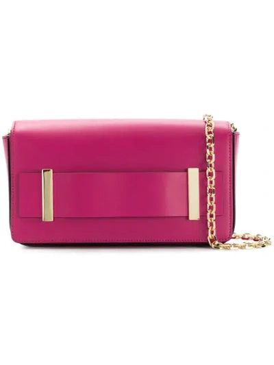 Erika Cavallini Crossbody Clutch Bag - Pink