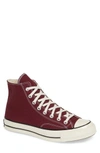 Converse Chuck Taylor All Star 70 Vintage High Top Sneaker In Dark Burgundy/ B