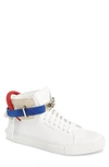 BUSCEMI STRAPPED HIGH TOP SNEAKER,318SM100LK010F0010