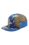 HURLEY SEAWARD BASEBALL CAP - BLUE,AH9632