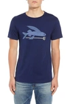 PATAGONIA FLYING FISH REGULAR FIT ORGANIC COTTON T-SHIRT,39145