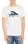 PATAGONIA FLYING FISH REGULAR FIT ORGANIC COTTON T-SHIRT,39145