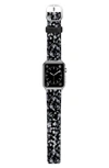 CASETIFY VINTAGE FLOWERS SAFFIANO FAUX LEATHER APPLE WATCH STRAP,CTF-2575900-763402