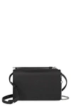 Allsaints Fetch Leather Bag In Black