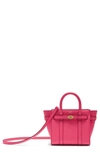 MULBERRY MICRO BAYSWATER LEATHER SATCHEL - PINK,RL5476-205