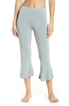 BB DAKOTA Aden Ruffle Hem Lounge Pants,BI103192