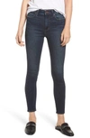 ARTICLES OF SOCIETY HEATHER HIGH WAIST ANKLE SKINNY JEANS,4018PL-298N