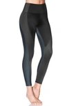 MAAJI STRIDE TOURMALINE CROP LEGGINGS,1911ALM01