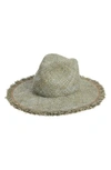 LOLA HATS LARGE DAD'S RAFFIA HAT,8106