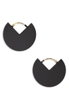 ISABEL MARANT SMALL 90-DEGREE EARRINGS,BL0684-00M006B