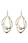 ALEXIS BITTAR ORBIT WIRE DROP EARRINGS,AB81E042