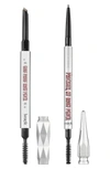 BENEFIT COSMETICS BENEFIT EASY BROWS TO GO DUO - 06 DEEP/COOL SOFT BLACK,TT741