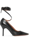 VETEMENTS VETEMENTS WOMAN LEATHER PUMPS BLACK,3074457345619086366