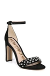 SAM EDELMAN YOSHI STUDDED ANKLE STRAP SANDAL,G0431L2