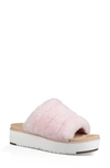 UGG UGG FLUFF YEAH GENUINE SHEARLING SLIDE SANDAL,1098681