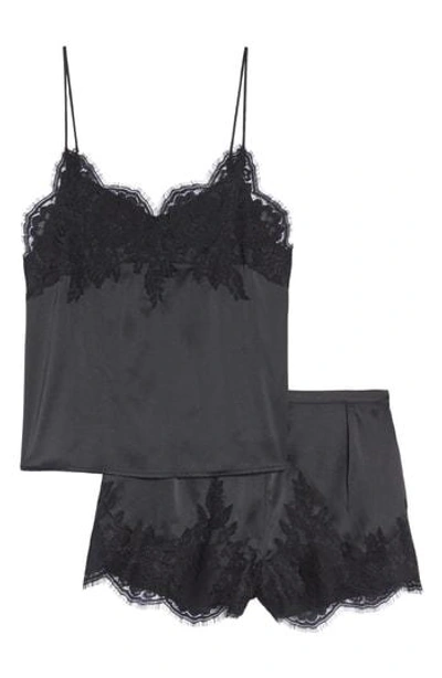 Homebodii Olivia Short Pyjamas In Black