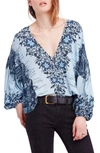 FREE PEOPLE BIRDS OF A FEATHER TOP,OB818838
