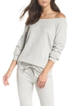 DAVID LERNER OFF THE SHOULDER PULLOVER,DAT0897