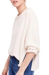 FREE PEOPLE BE GOOD TERRY PULLOVER,OB828174