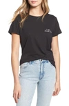 SUB_URBAN RIOT LITTLE BLACK TEE SLOUCHED TEE,W3018-411